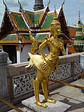 Kinnari at Wat Phra Kaeo, Bangkok