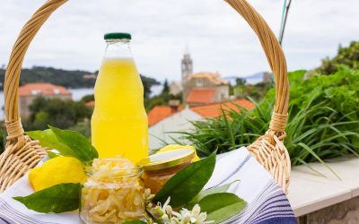 Recipes for tasty bites made by organic Lopud lemons